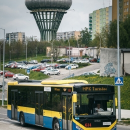 Autobus marki Otokar KENT 290LF - sesja na ulicach Tarnowa
